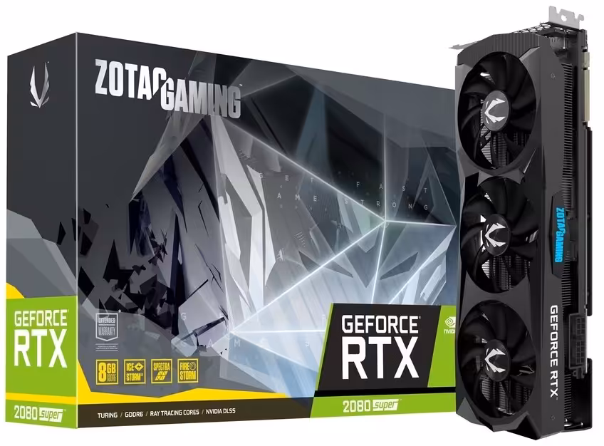 کارت گرافیک زوتک مدل GAMING GeForce RTX 2080 SUPER Triple Fan با حافظه 8 گیگابایت