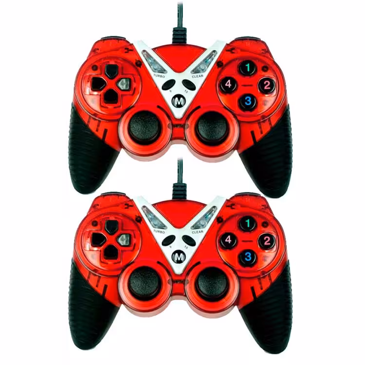 دسته بازی اکسل مدل X-204 بسته 2 عددی جعبه باز