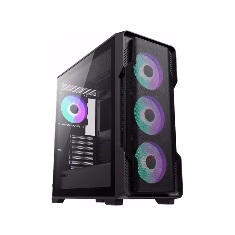 کیس گیمینگ گیم مکس Siege Black