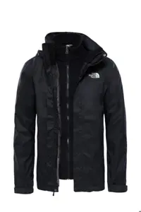 کاپشن ورزشی مشکی مردانه کت North Face M Evolve II Triclimate Nf00cg55jk3 The North Face