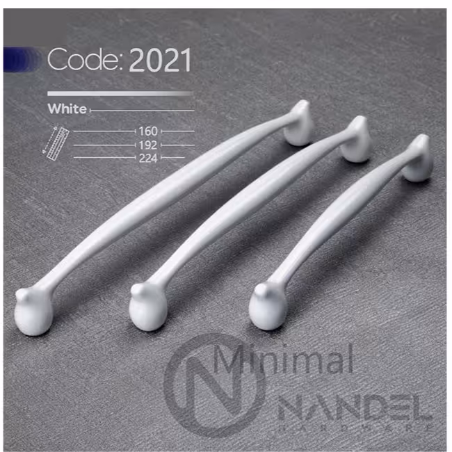 دستگیره کابینت ناندل مدل2021 سفید 