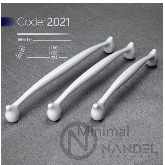 دستگیره کابینت ناندل مدل2021 سفید 