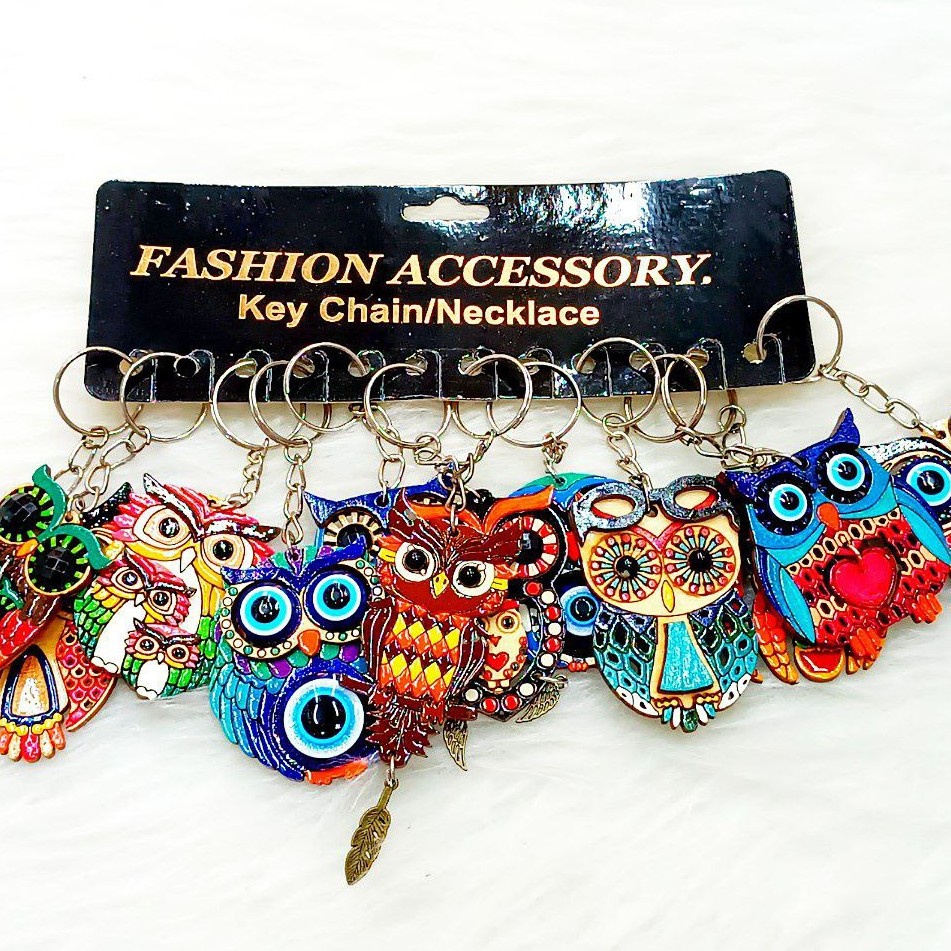 جاکلیدی چوبی مدل جغد