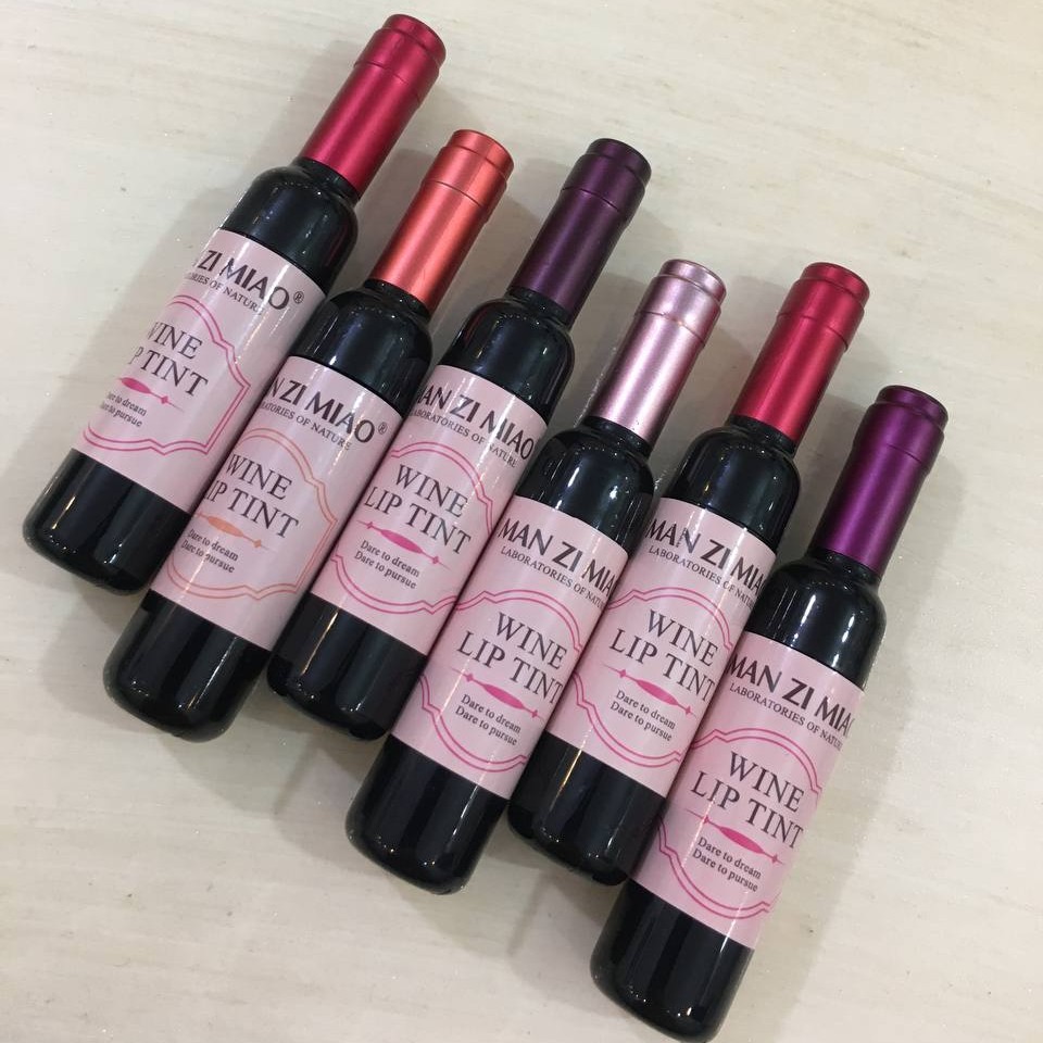 تینت لب شامپاینی اورجینال و فانتزی در 6 رنگ جذاب ( آرایشی شاینا گالری )