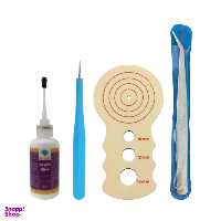 ابزار ملیله کاغذی اوریران کد QT04-1 بسته 4 عددی