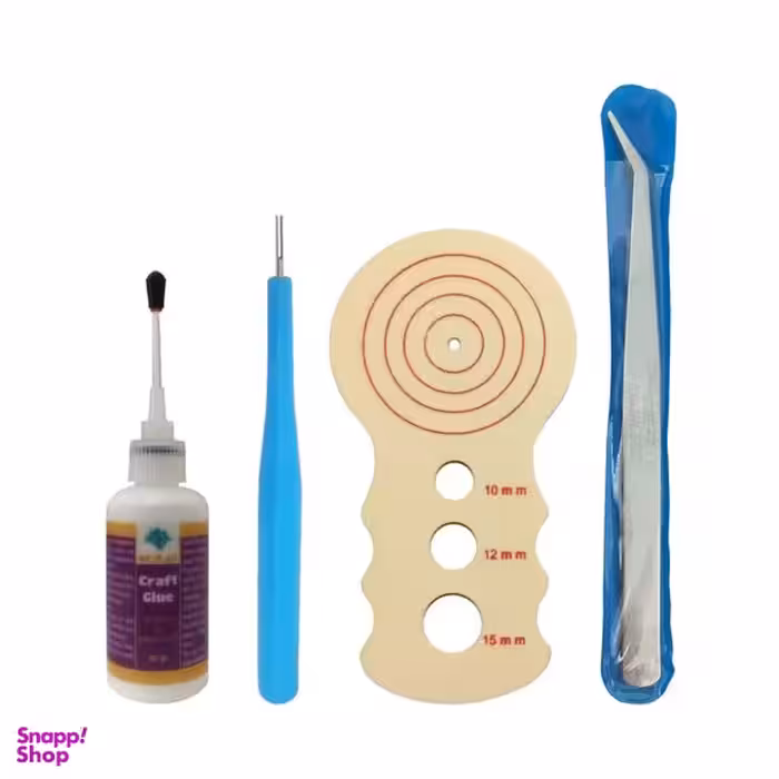 ابزار ملیله کاغذی اوریران کد QT04-1 بسته 4 عددی