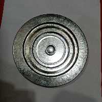 درب ( درپوش ) بخاری گالوانیزه بزرگ سایز 15 سانتی متر.