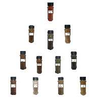 پک ادویه عطرین 1105 گرم مجموعه 12 عددی