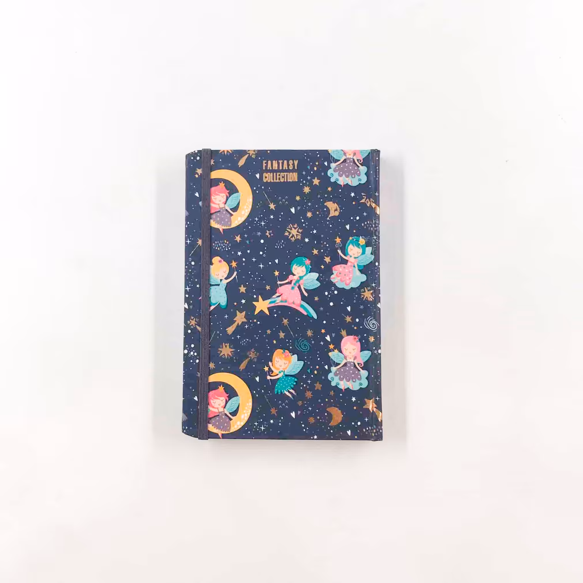 دفترچه یادداشت کشدار مینی طرح آسمان شب