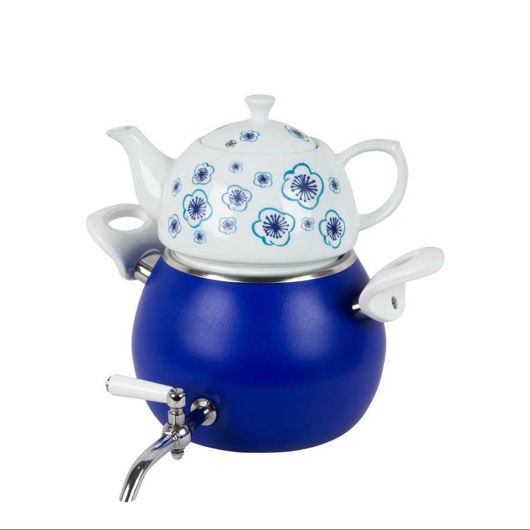 کتری قوری رنگی شیردار لاویلوکس کد 2