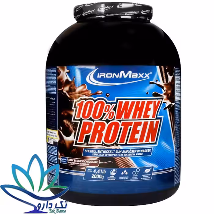 پودر پروتئین وی 100 درصد آیرون مکس 2000 گرم