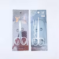 قیچی ابرو سر تیز مارک دار ( نقره ای )