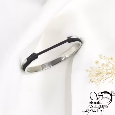 دستبند استیل طرح دوکاره کد 6888
