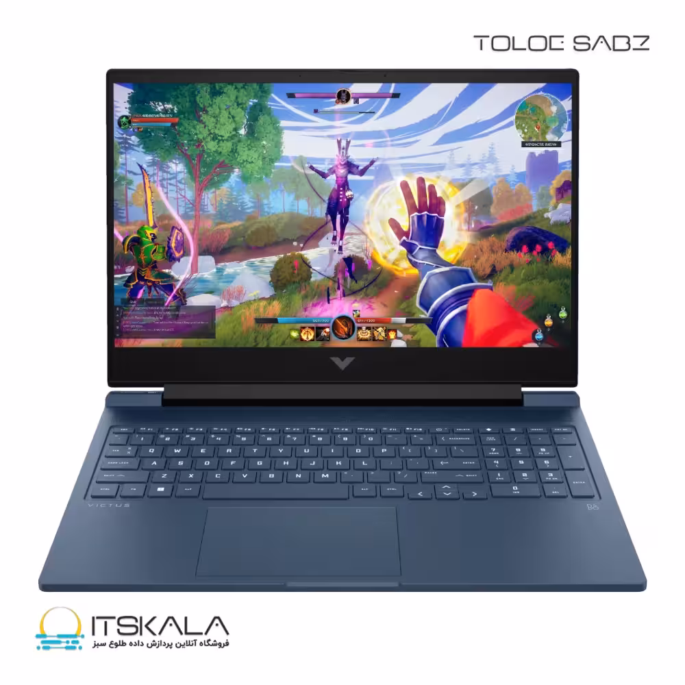قیمت و خرید لپ تاپ اچ‌پی Victus 16 R0005NE-ZA I7 13700H 16G 1TBSSD RTX4060 SILVER | ITSKALA