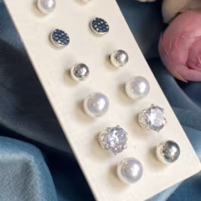 پک گوشواره دخترانه ضد حساسیت بینظیر برای کادو تولد