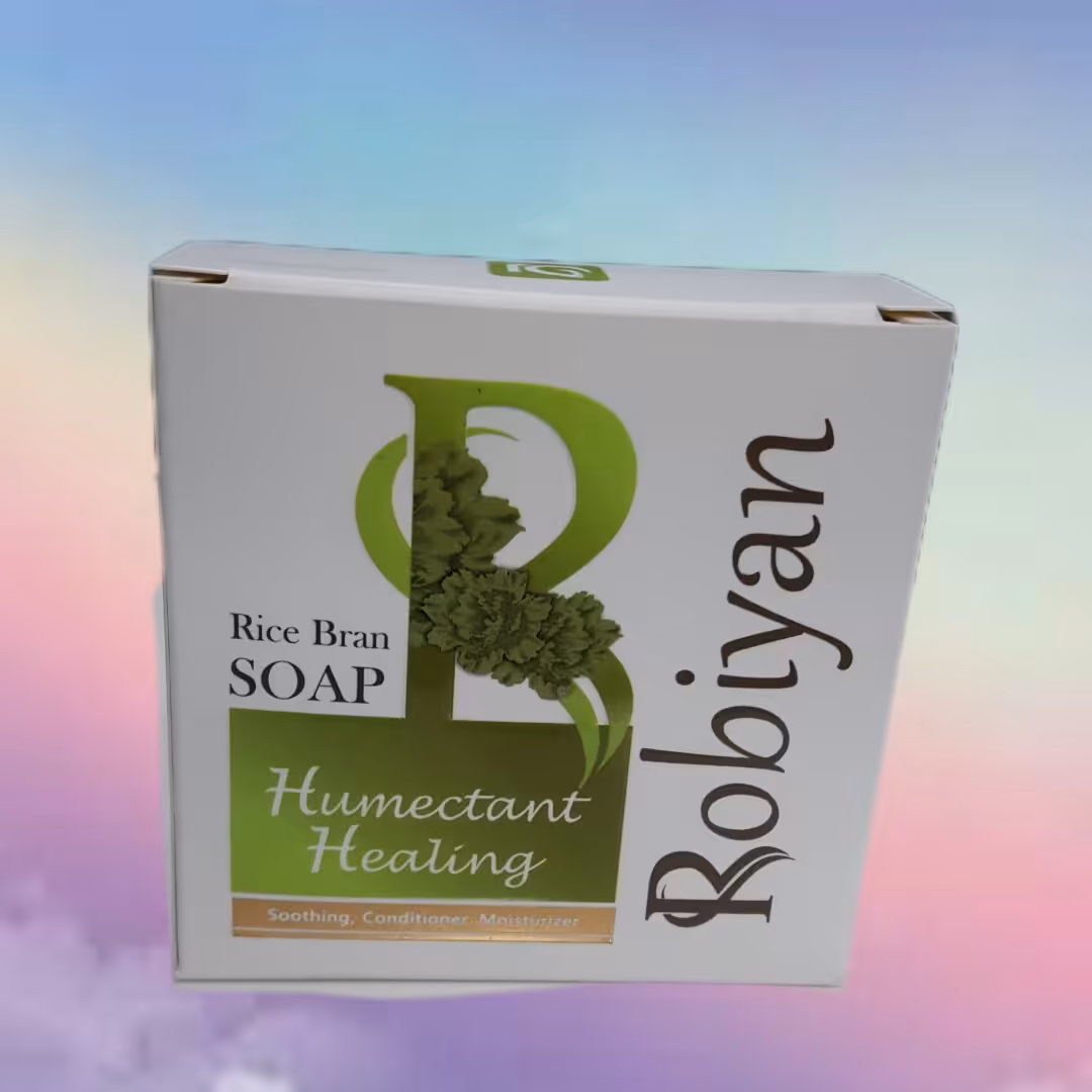 صابون گیاهی سبوس برنج روبیان 100گرم 