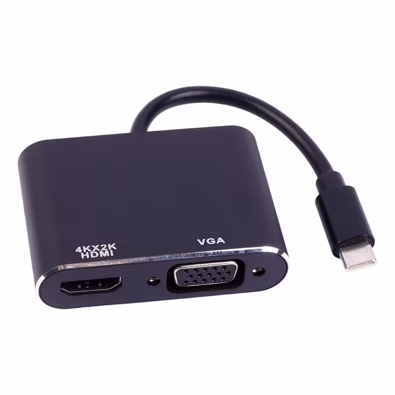 تبدیل Type-c به HDMI و VGAType-C to HDMI/VGA Conversion