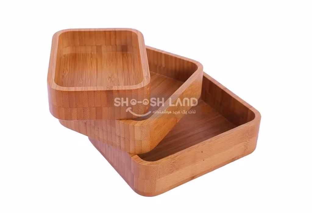 ظرف پذیرایی بامبو3سایز