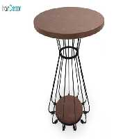 میز پایه فلزی چهار نفره آرام گستر مدل دانین 1012D014