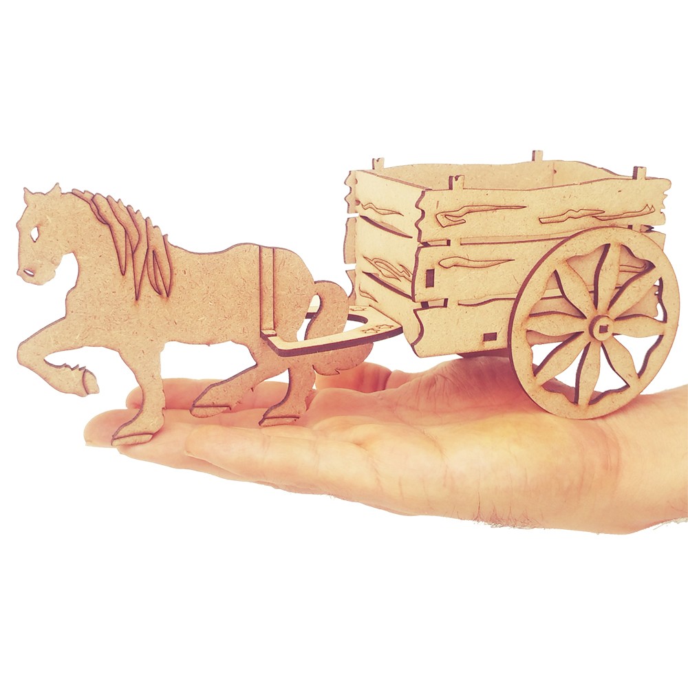 پازل چوبی سه بعدی مدل گاری(بازی ساختنی . فکری و آموزشی و خلاقیتی)