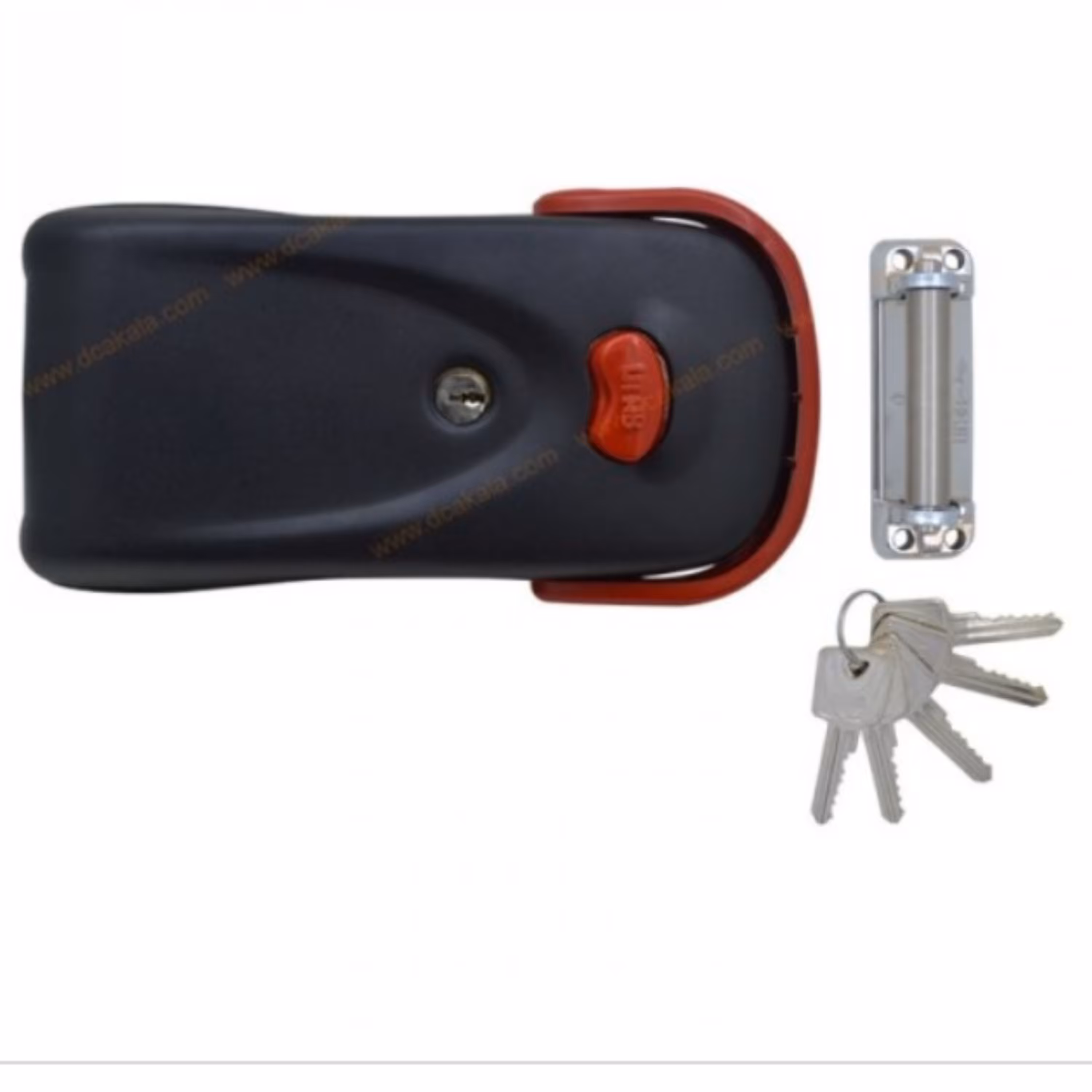 قفل  برقی  یوتاب مدل1093  با 5 عدد کلید قفل کله گاوی  دوسال گارانتی