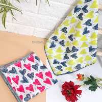 مینی اسکارف نخی طرح دار رنگی  جذاب و زیبا