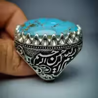 انگشتر فیروزه نیشابوری فوق کلکسیونی