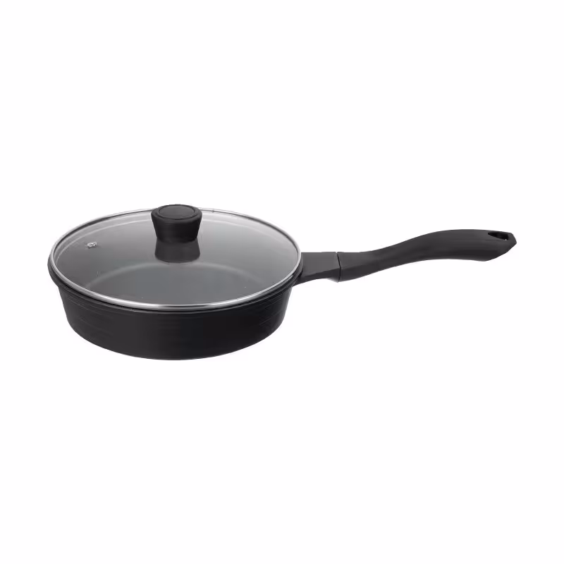 ماهیتابه تک دسته مدل ونوس سایز 24 با پوشش داخلی گرانیت تکنو در رنگ بندی