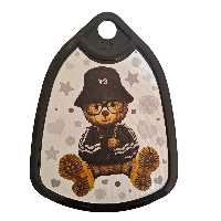 تخته برش مدل خرس شکلاتی 