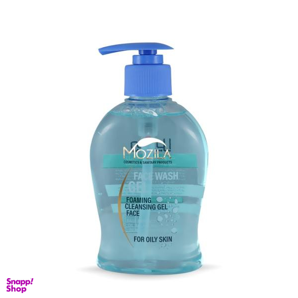 ژل شستشو صورت موزیلا (Mozila) مدل Oily Skin حجم 300 میلیلیتر