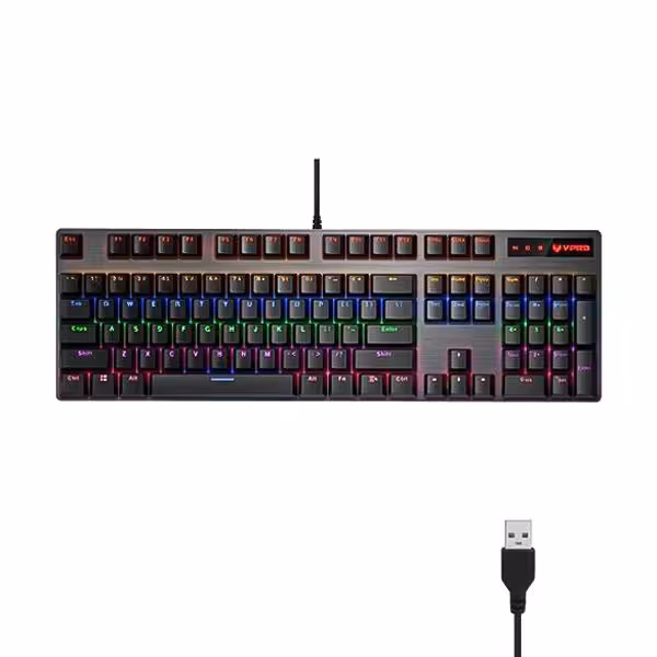 کیبورد مخصوص بازی رپو مدل V500RGB