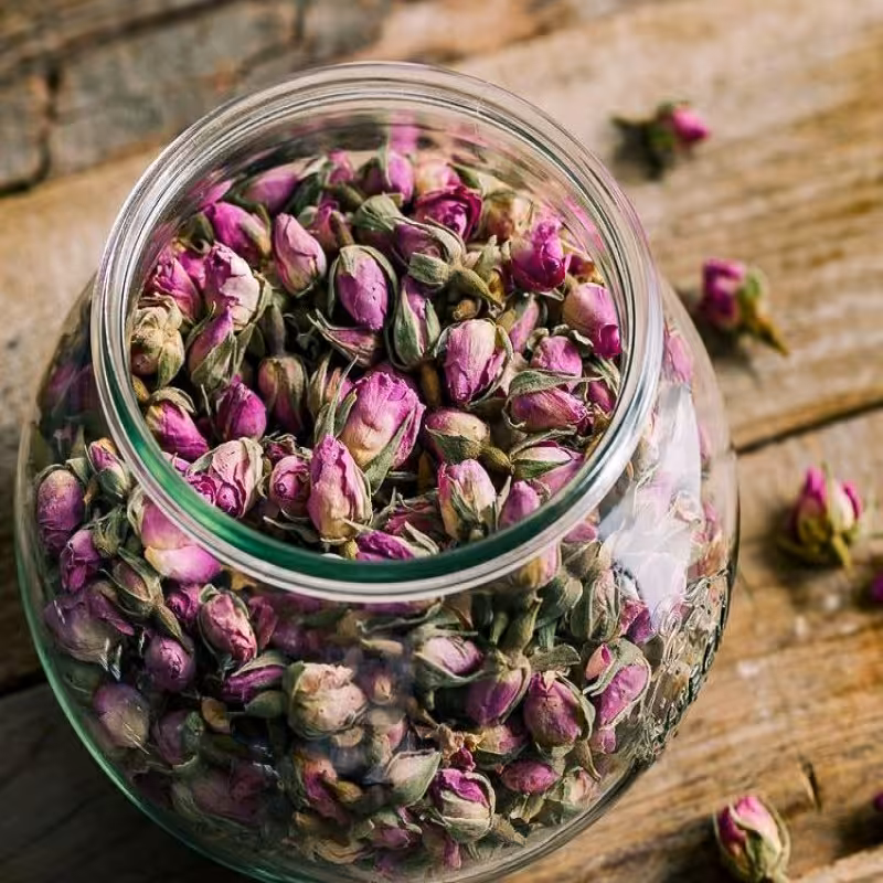 غنچه 50 گرمی خشک گل محمدی 1403 اعلاء و پاک شده 