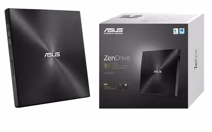 دی وی دی رایتر اکسترنال ایسوس مدل ZenDrive U9M  SDRW-08U9M-U