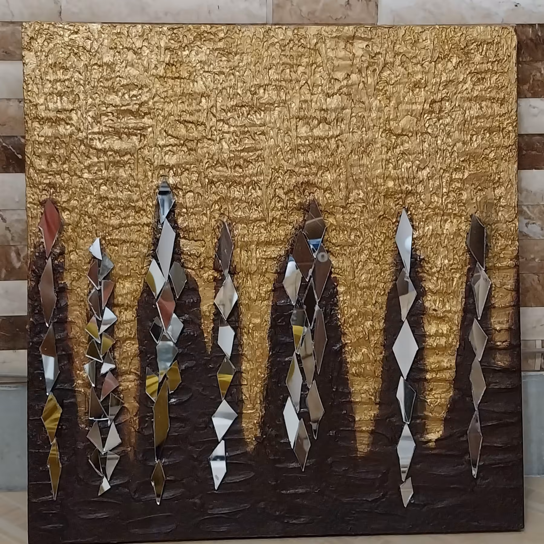 تابلو دکوراتیو برجسته . 