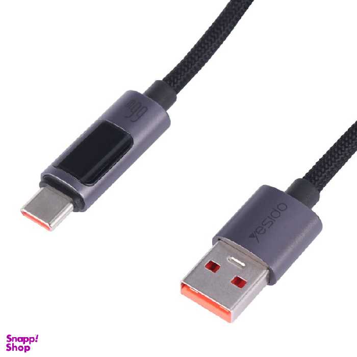 کابل دیتا 66 وات USB به Type-C یسیدو مدل YESIDO CA122 طول 1.2 متر