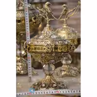شکلات خوری برنزی شکوفه سایز 2