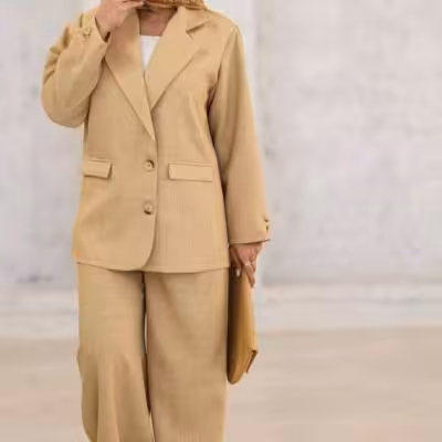 کت و شلوار فول بگ دو دگمه