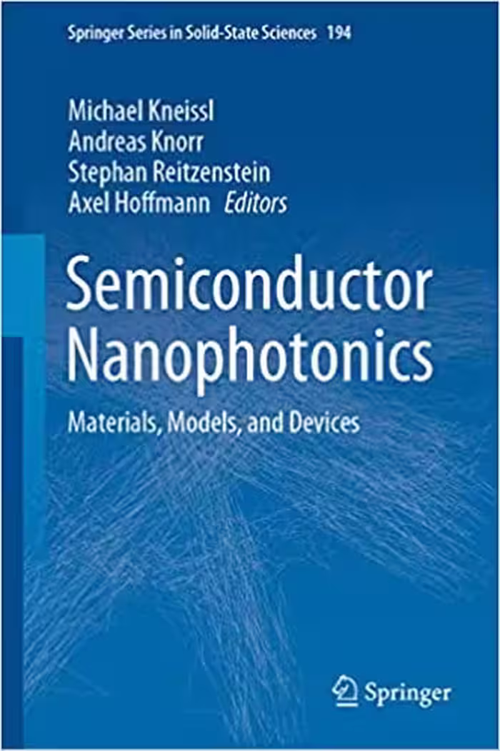 󾕇 دانلود کتاب Semiconductor Nanophotonics - Materials, Models, And Devices, 2020 - دانلود کتاب های دانشگاهی
