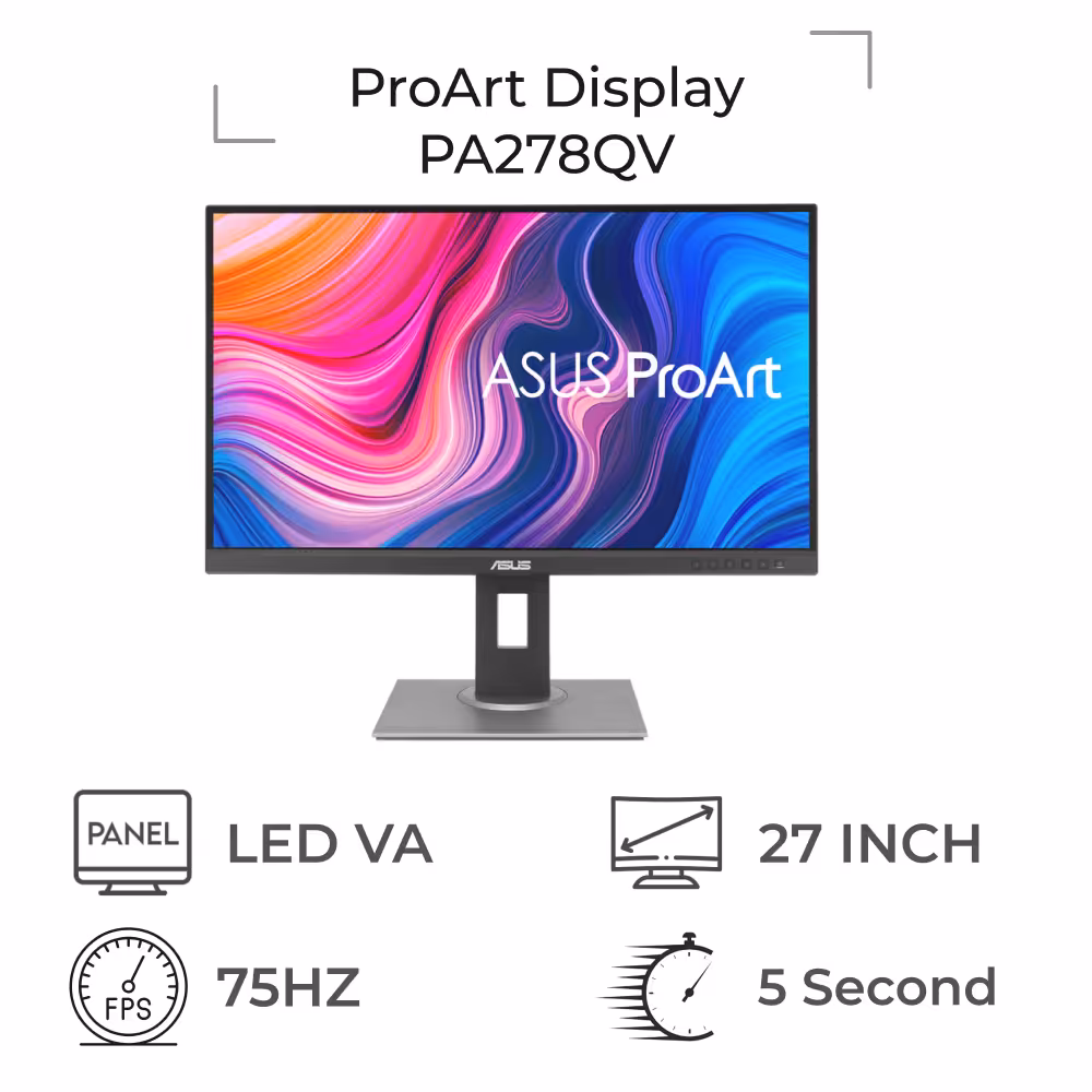 مانیتور 27 اینچ ایسوس ProArt Display PA278QV