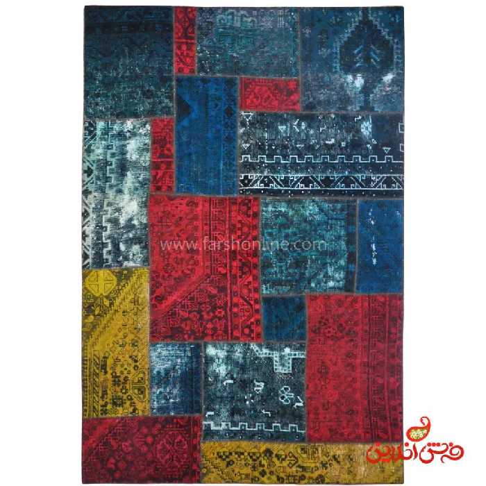 فرش دستباف کلاژ کد 5107