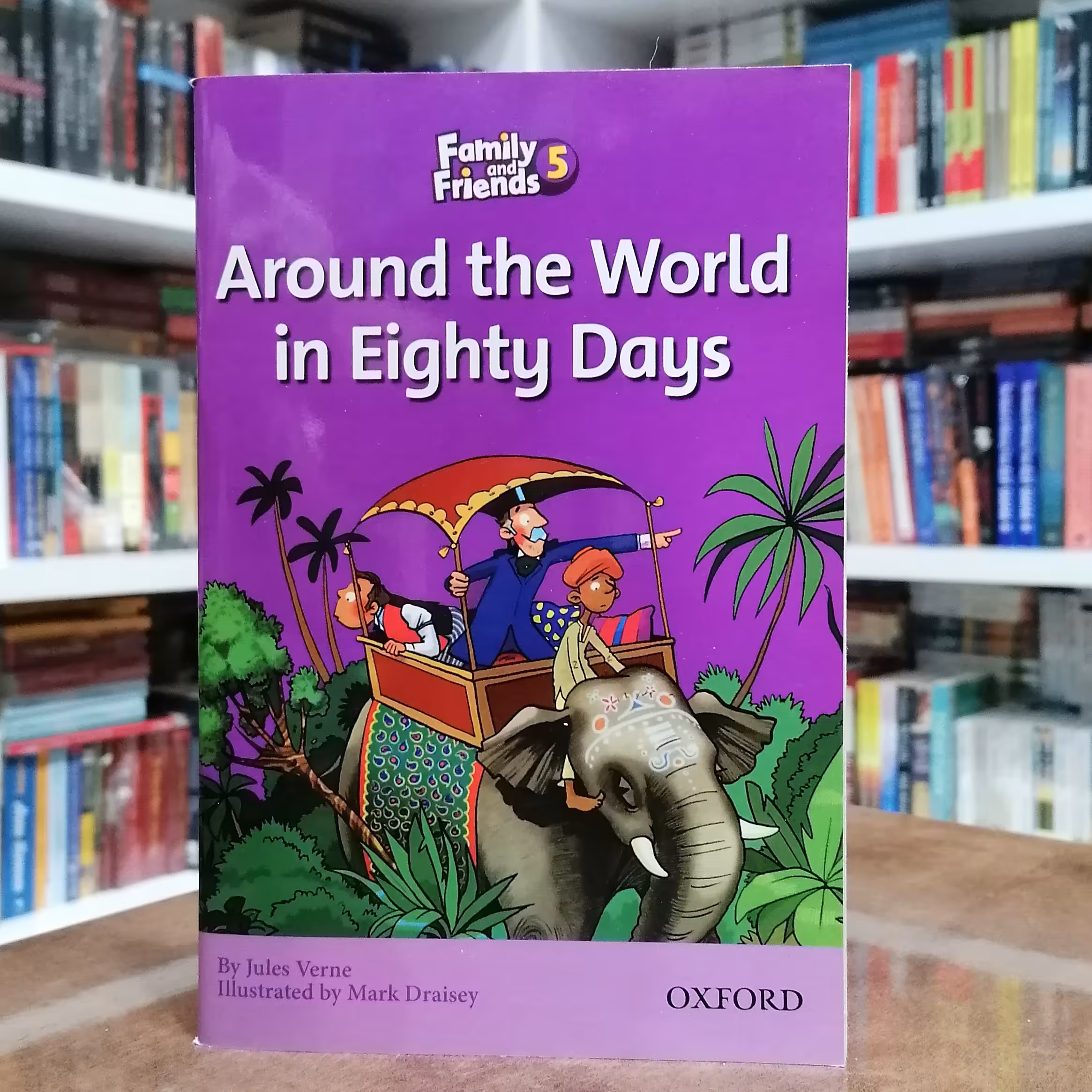 کتاب Around the World in Eighty Days Family and Friends Readers 5