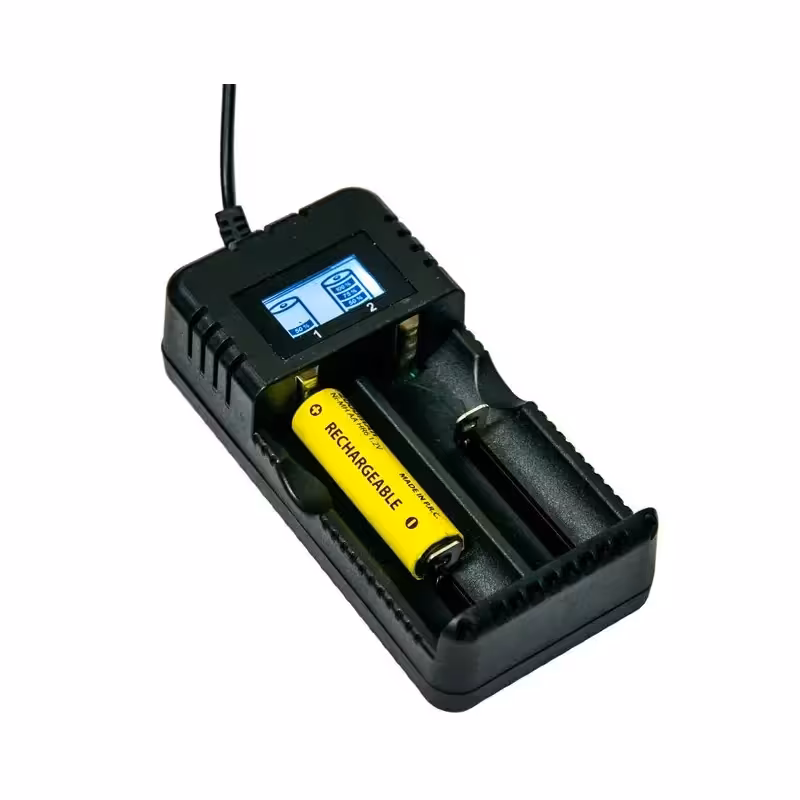 خرید و قیمت شارژر لیتیوم 2 تایی با نمایشگر مدل HD-8991A