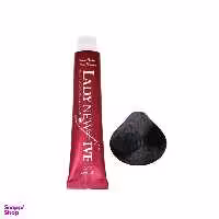رنگ مو لیدی (Lady) شماره 1.0 رنگ مشکی حجم 100 میلی‌لیتر