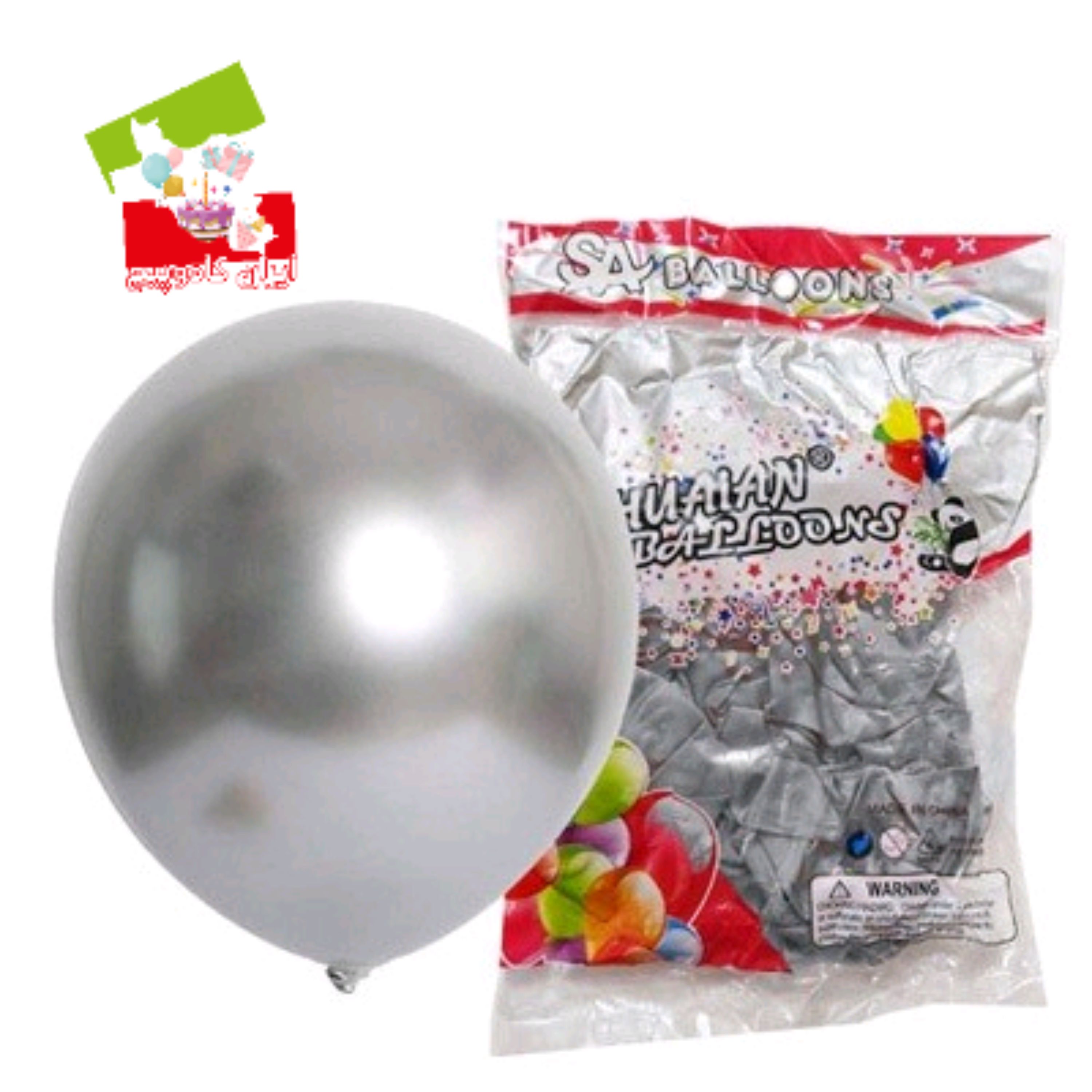 بادکنک کروم 12 اینچ(بسته 50 عددی)