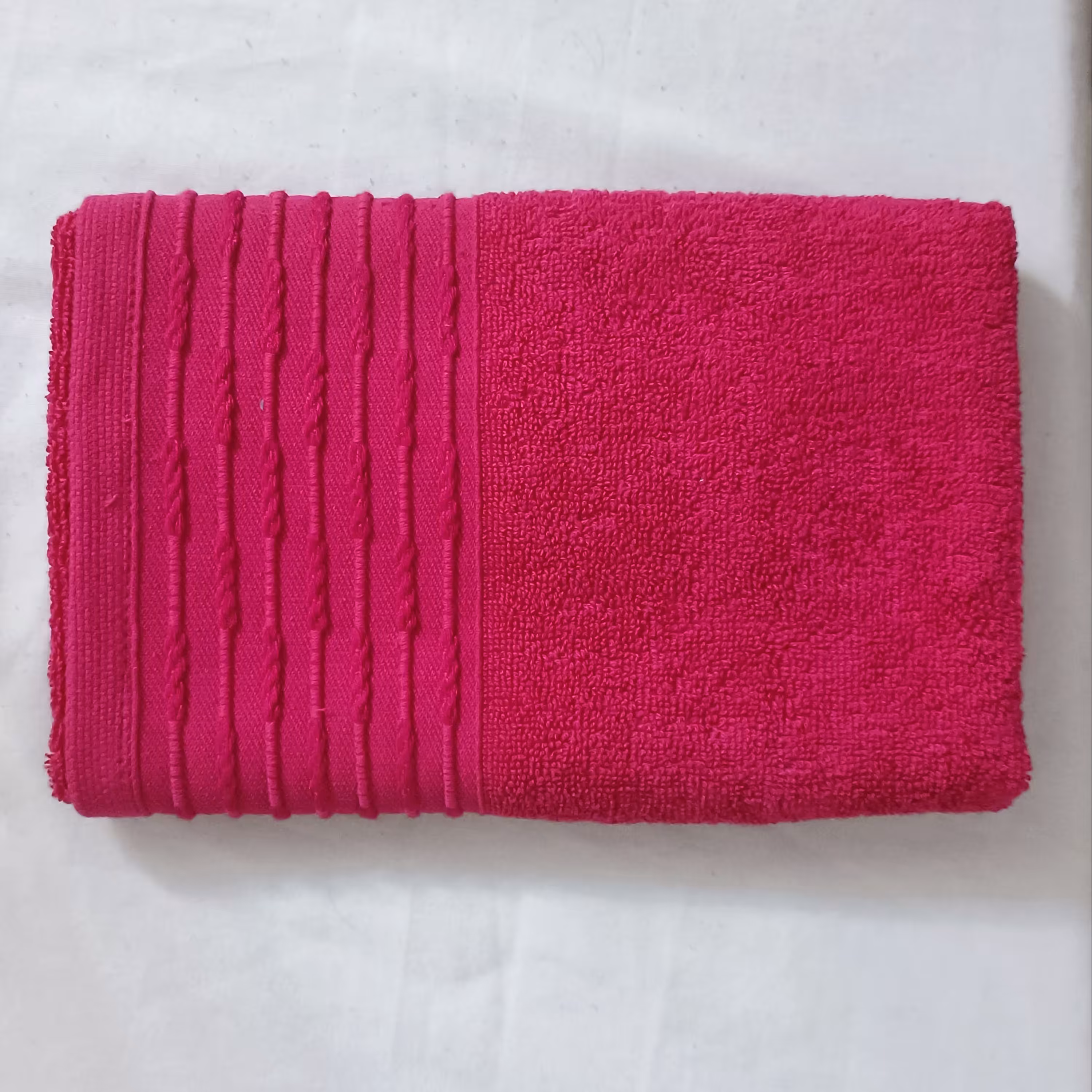 حوله دستی بهباف آذر مدل گیسو سایز 40 در 78 کد 11