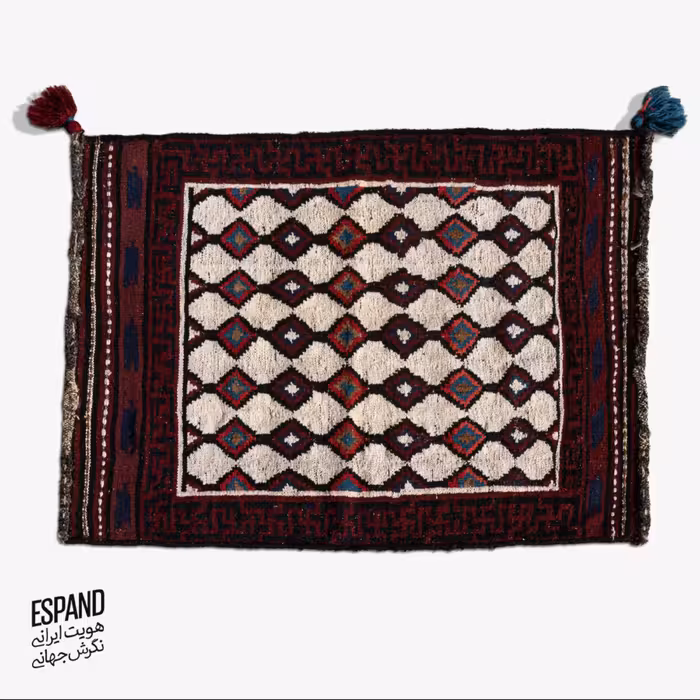 سفره آردی گلیمی لوزی "اسپند"
