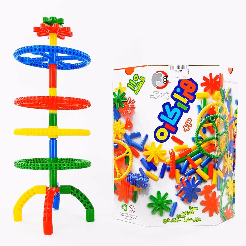 هزارکاره 110 قطعه صادراتی
گروه سنی 3 سال به بالا
پندار نیک