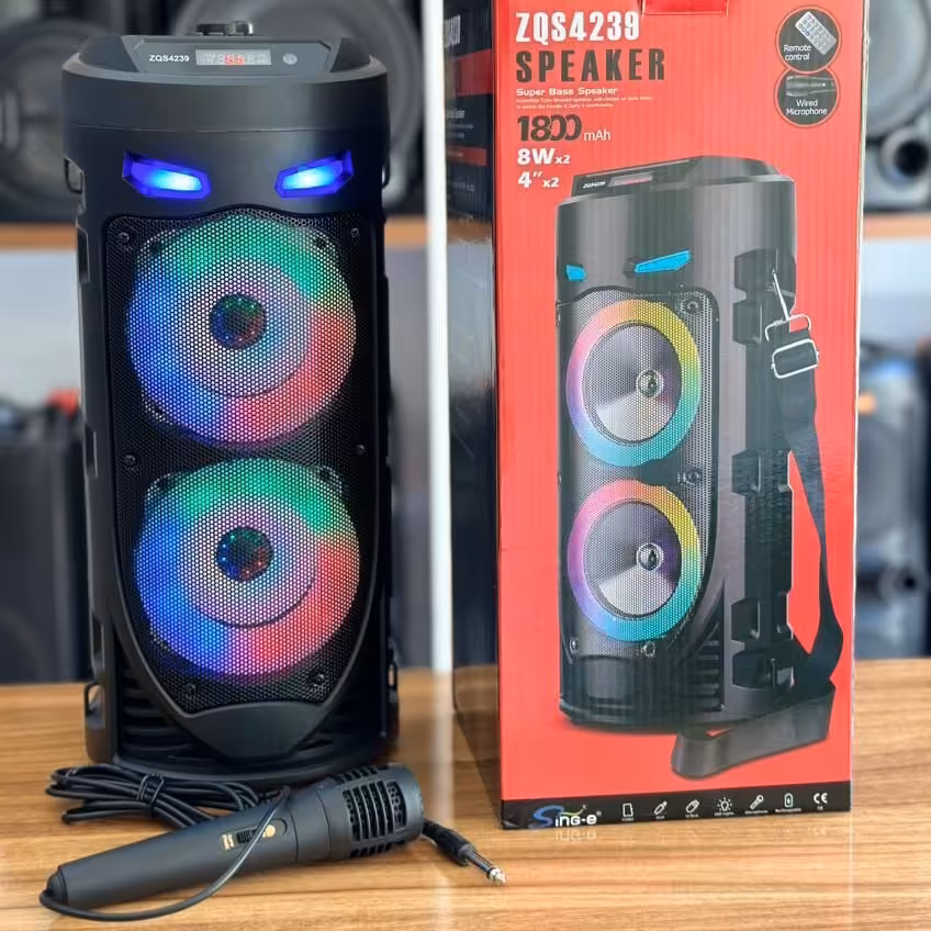 اسپیکر بلوتوثی و قابل حمل مدل ZQS4239