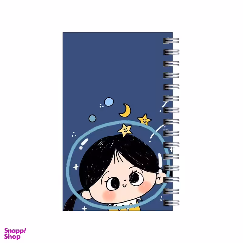 دفترچه یادداشت مدل to do list طرح دختر فضانورد کد 1590502