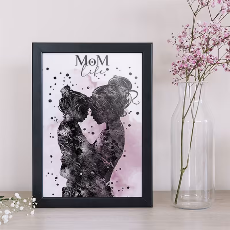 تابلو دکوراتیو هدیه روز مادر کد  YB2118